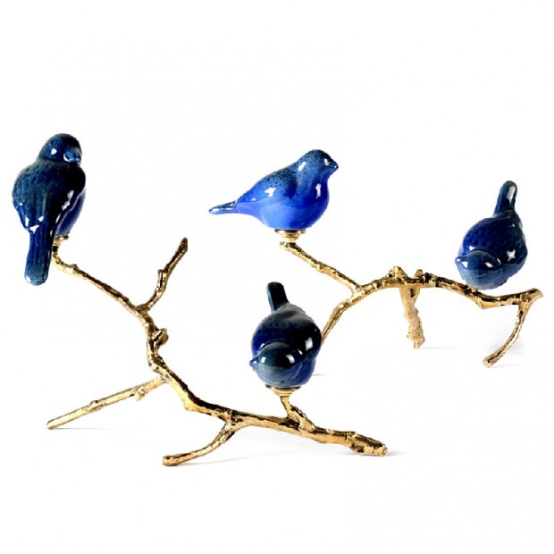 Статуэтка синие птицы Sc-145