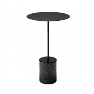  Цвет: ЧерныйРазмер столика: d32 х h52 см
