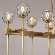 Люстра CRISTAL GRAND DOUBLE LINEAR 12 by Deveno